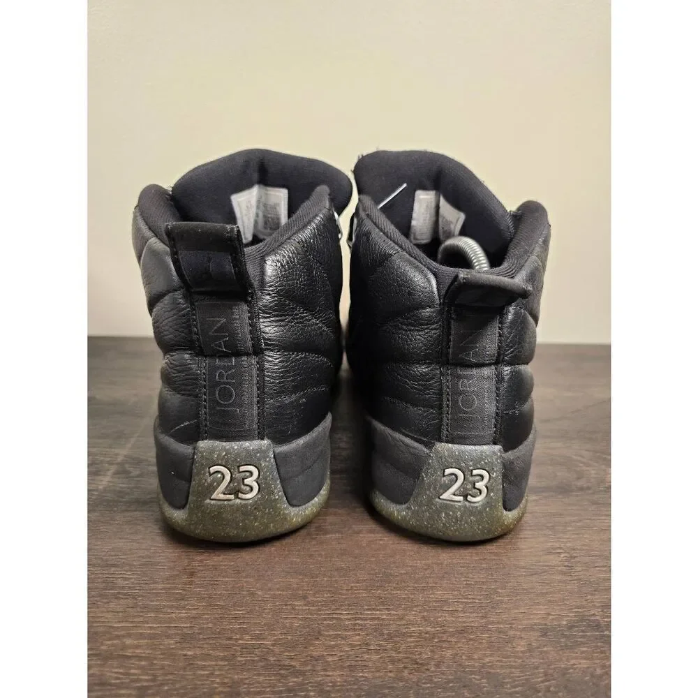Size 8.5 - Air Jordan 12 Utility Grind Black Red Suede Leather (DC1062-006)